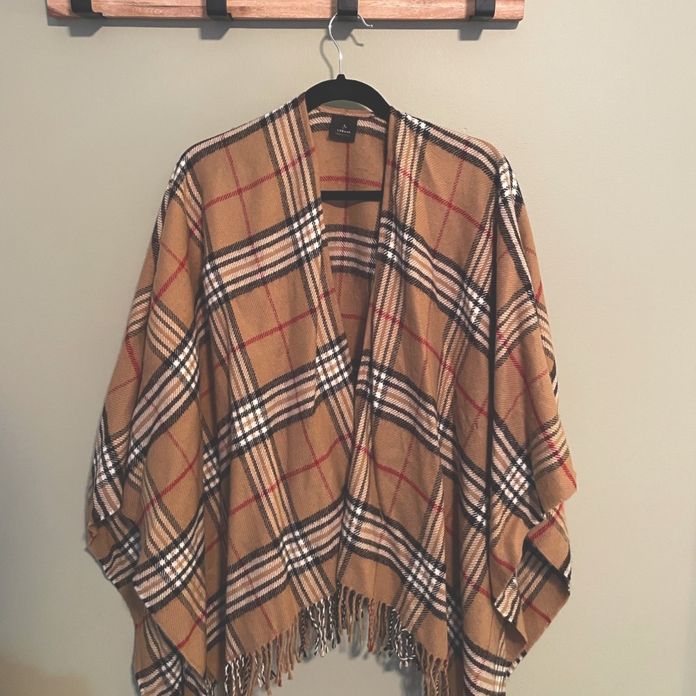 Plaid cardigan